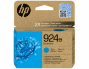 HP 924e EvoMore Cyan Original Ink Cartridge (800 pages)