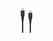 Swissten nabíjecí kabel usb-c / usb-c 1,0 m černý
