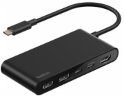 Belkin CONNECT USB-C 5-in-1 with  Dual USB-C Ports,bl.  AVC022hqBK