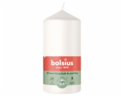 Svíčka Bolsius, 120x58 mm, bílá