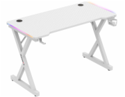 Herní stůl Huzaro Hero 2.3 RGB bílé