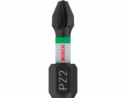 Otočné bity PZ2 Bosch 25 mm 2 ks 2608522401