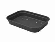 Zásobník na sazenice Elho Seedling Tray M Green Basics Living Black vyrobený z recyklovaného plastu