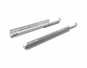 Systém zásuvek Hettich Quadro V6/400 s plným výsuvem, otevírání stisknutím, 400 mm, pozinkovaná ocel. 1 kus