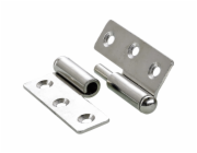 Nábytkový pant Hettich 50 mm x 40 mm levý poniklovaný