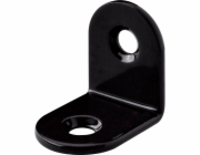 Konzoly na židle Hettich 20 mm x 20 mm x 15 mm, ocel s práškovým lakováním, černá, 10 kusů