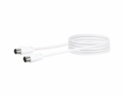 Propojovací kabel antény Schwaiger, bílý, 3 m