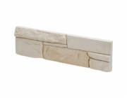Obkladová cihla Stegu Istrie Béžová 9,3 cm x 20 - 34 cm x 1,2 - 2,4 cm - 0,51 m2