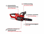 Einhell Akumulátorová řetězová pila GE-LC 18/25 Li (pouze nářadí)