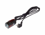 Prodlužovací kabel s magnetem a klipem