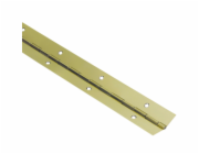 Hettich Tyčový pant 600 mm x 20 mm ocel, mosazný povlak