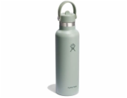 Hydro Flask HF-láhev 21oz standardní ústí s flexibilním uzávěrem a víčkem s agáve