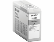Epson C13T850700 - originální EPSON ink čer ULTRACHROME HD "Kosatka" - Light Black - T850700 (80 ml)