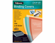 Fellowes Binding Covers  A4 Clear PVC   180 Mikron
