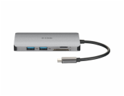 DUB-M810 8-in-1 USB-C hub, dokovací stanice