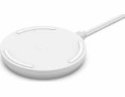 Belkin BOOST CHARGE™ Qi 10W Bezdrátová plochá nabíječka (bez adaptéru), bílá