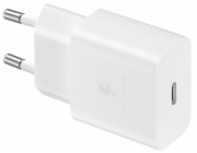 Samsung cestovní nabíječka EP-T1510XWE, PD, 15W, kabel USB-C, bílá