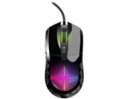 GENIUS myš GX GAMING Scorpion M715, drátová, 3D RGB podsvícení, 800-7200 dpi, USB, 6tlačítek, černá