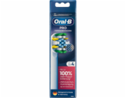 Hloubkově čisticí kartáčkové hlavice Braun Oral-B Pro, balení 4 ks