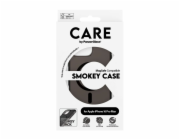 CARE by PanzerGlass Urban Combat - Zadní kryt pro mobilní telefon - kompatibilita s MagSafe - termoplastický polyuretan (TPU), polykarbonát (PC), oleofóbní povrch - kouřově černá - pro Apple iPhone 16