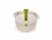 Joseph Joseph Spindola Green In-  sink Salad-spinning Colander