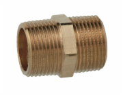Dvojitá nipl Kirchhoff 26,4 mm (3/4" AG) bronzová