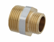 Kirchhoff redukční dvojitá nipl 21 mm (1/2" AG) x 16,7 mm (3/8" AG) chrom