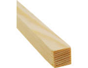 Döllken Profiles Čtvercová buková lišta 13 mm x 13 mm délka 1000 mm