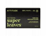 Attitude Attitude SUPER LEAVES, tuhé mýdlo na tělo pro muže - Matcha a bergamot, 113 g
