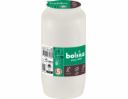 Svíčka hřbitovní olejová bílá 317 g/67x140 mm (cca 100 h)