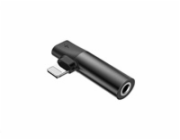 WG - Adapter Lightning na 3.5 mm audio Jack, černá