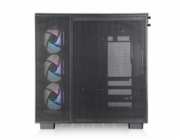 BAZAR THERMALTAKE Case View 380 XL TG ARGB, ATX, Průhledná bočnice, 4x 120mm ARGB Fan, černá POŠKOZENÝ OBAL