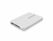 AXAGON RSS-M2SD, SATA - M.2 SATA SSD, interní 2.5" ALU box, stříbrný