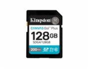 Paměťová karta Kingston Canvas Go Plus SDXC 128GB UHS-I U3 / Class 10