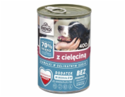 FRENDI with Veal chunks in delicate sauce - mokré krmivo pro psy - 400g