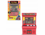 Basic Fun Základní zábavná přenosná retro herní konzole Tetris, mini arkádový automat / 09676 (SB11789)