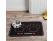PET REBELLION Dinner Mate Jet black Kobereček pod misku 40x60cm
