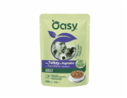 OASY Strips in Gravy Adult with Turkey and vegetables - vlhké krmivo pro psy - 100g