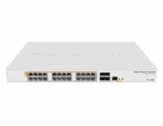 Přepínač 24xGbE 4xSFP+ CRS328-24P-4S+RM