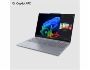 Lenovo ThinkBook 16 G7, Snapdragon® X Plus X1P, 16" WUXGA (1920x1200) IPS, Adreno™, 16GB, 512GB SSD, W11H, šedá, 3R