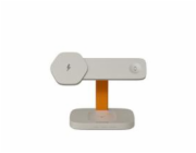 CANYON Bezdrátová nabíječka HEXAGON WCS-310 3in1 Grey/Orange