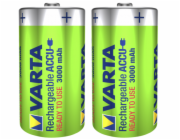 1x2 Varta Rechargeable Aku C Ready2Use NiMH Baby 3000 mAh