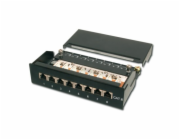 Patch panel 8 port Cat. 6 STP desktop