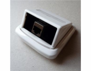 Jednozásuvka ABB TANGO 1xRJ45 cat6 STP bílá