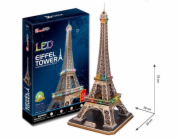 Puzzle 3D Eiffelova věž / led - 82 dílků