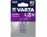 1x2 Varta Professional Lithium Micro AAA LR 03