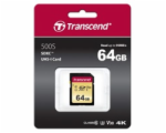 Transcend SDXC 500S         64GB Class 10 UHS-I U3 V30