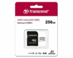 Transcend microSDXC 300S-A 256GB Class 10 UHS-I U3 V30 A1