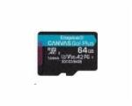 Kingston Micro SDXC Canvas Go! Plus 64GB UHS-I U3 SDCG3/64GBSP
