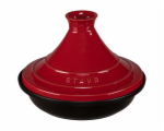 Staub Tajine hrnec 28cm kulaty cerveny litina